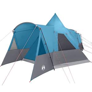 Teepee stan pro 8 osob se střechou Modrá 720 x 465 x 295 cm - obrázek 4