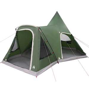 vidaXL Teepee telk 5 inimesele 5 inimesele Roheline