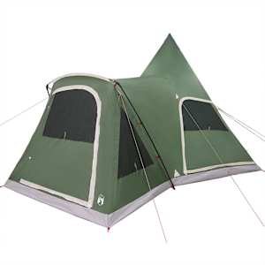 Teepee stan pro 5 osob se střechou Zelená 545 x 450 x 295 cm - obrázek 4