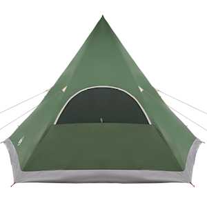 Teepee stan pro 5 osob se střechou Zelená 545 x 450 x 295 cm - obrázek 8