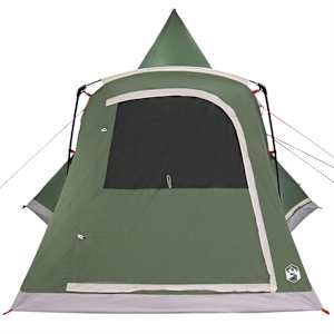 Teepee stan pro 5 osob se střechou Zelená 545 x 450 x 295 cm - obrázek 6