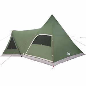 Teepee stan pro 5 osob se střechou Zelená 545 x 450 x 295 cm - obrázek 7