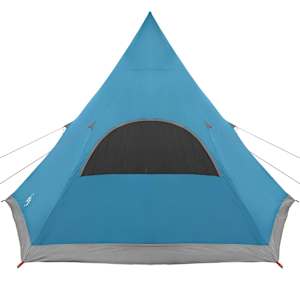 Teepee stan pro 5 osob se střechou Modrá 545 x 450 x 295 cm - obrázek 8