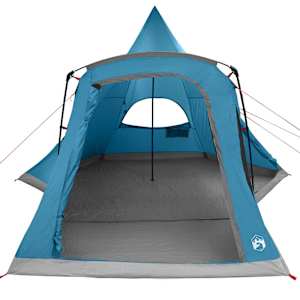 Teepee stan pro 5 osob se střechou Modrá 545 x 450 x 295 cm - obrázek 5