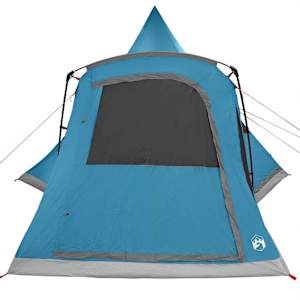 Teepee stan pro 5 osob se střechou Modrá 545 x 450 x 295 cm - obrázek 6