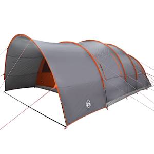Stan pro 8 osob se střechou Šedá a oranžová 710 x 460 x 245 cm - obrázek 4