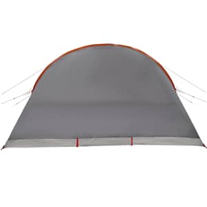 Stan pro 8 osob se střechou Šedá a oranžová 710 x 460 x 245 cm - obrázek 8