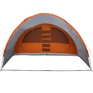 Stan pro 8 osob se střechou Šedá a oranžová 710 x 460 x 245 cm - obrázek 6