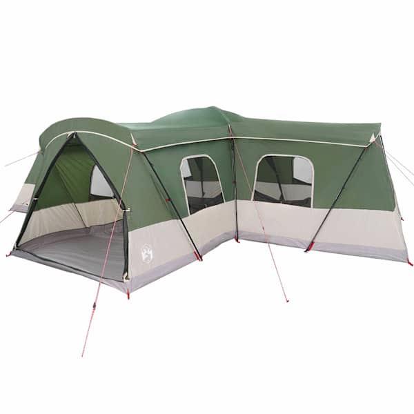 vidaXL Telk 16-Inimese katusega &otilde;huavaga Roheline 680 x 510 x 210 cm