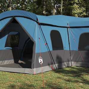 Stan pro 16 osob se střechou Modrá 680 x 510 x 210 cm - obrázek 3