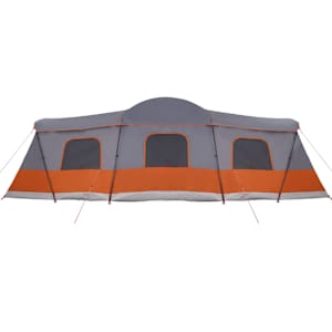 Stan pro 16 osob se střechou Šedá a oranžová 680 x 510 x 210 cm - obrázek 8