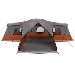 Stan pro 16 osob se střechou Šedá a oranžová 680 x 510 x 210 cm - obrázek 5