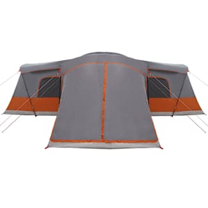 Stan pro 16 osob se střechou Šedá a oranžová 680 x 510 x 210 cm - obrázek 6