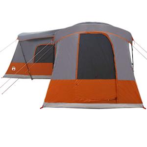 Stan pro 16 osob se střechou Šedá a oranžová 680 x 510 x 210 cm - obrázek 7