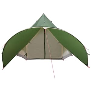 Teepee stan pro 3 osoby Zelená a šedá 312 x 312 x 197 cm - obrázek 5