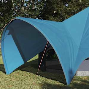 Teepee stan pro 3 osoby Modrý a šedý 312 x 312 x 197 cm - obrázek 3
