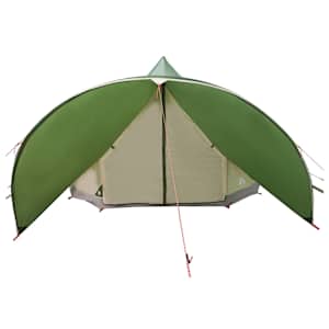 Teepee stan pro 7 osob Zelená a šedá 600 x 600 x 347 cm - obrázek 5