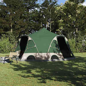 Domek pro 4 osoby se střechou Zelená 505 x 450 x 248 cm - obrázek 1