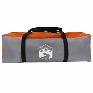 Domek pro 4 osoby Šedá a oranžová 505 x 450 x 248 cm - obrázek 9