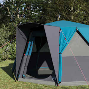 Stan pro 6 osob se střechou Modrá 425 x 396 x 222 cm - obrázek 3