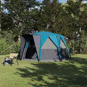 Stan pro 6 osob se střechou Modrá 425 x 396 x 222 cm - obrázek 1