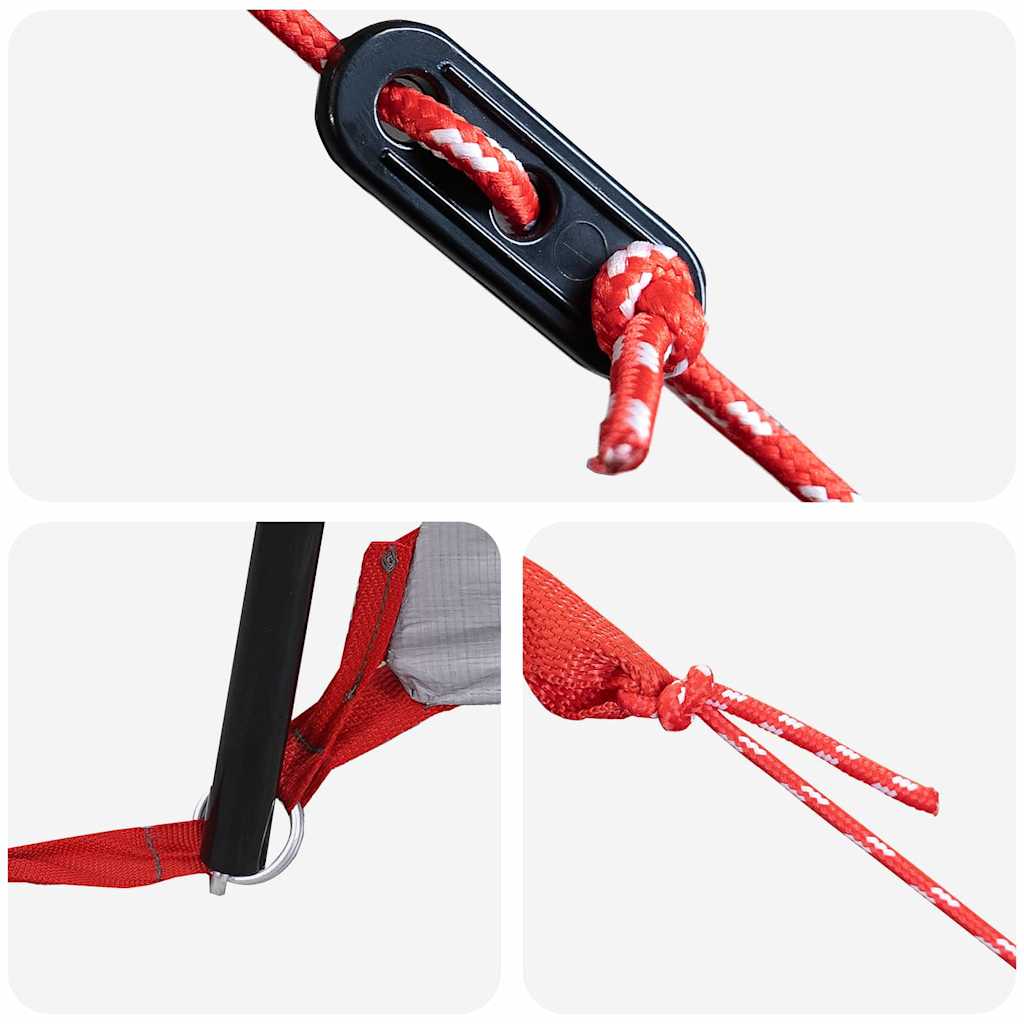 Hyttetelt Blå 400 x 350 x 212 cm 185T Polyester med PU Belegg - Bilde 9