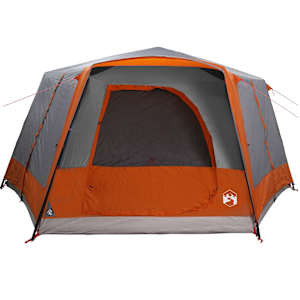 Stan pro 7 osob se střechou Šedá a oranžová 400 x 350 x 212 cm - obrázek 6