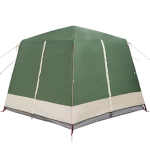 Stan pro 5 osob se střechou Zelená a bílá 333 x 317 x 194 cm - obrázek 8