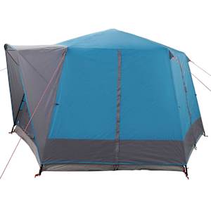 Stan pro 5 osob se střechou Modrý a šedý 333 x 317 x 194 cm - obrázek 7