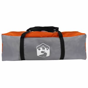 Stan pro 5 osob se střechou Šedá a oranžová 333 x 317 x 194 cm - obrázek 10