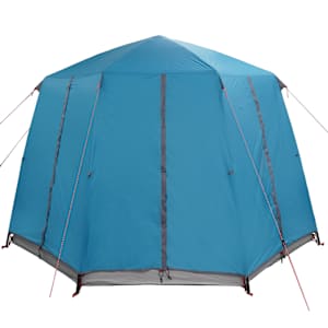 Stan pro 3 osoby se střechou Modrý a šedý 320 x 320 x 203 cm - obrázek 8