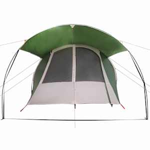 Trojplášťový stan pro 4 osoby Zelená a bílá 740 x 370 x 220 cm - obrázek 6