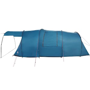 Trojplášťový stan pro 4 osoby Modrý a šedý 740 x 370 x 220 cm - obrázek 7