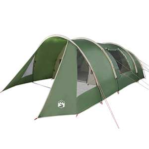Tunelový stan pro 5 osob Zelená a bílá 778 x 356 x 210 cm - obrázek 2