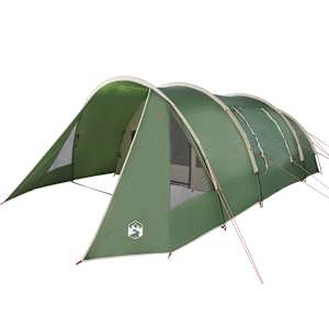 Tunelový stan pro 5 osob Zelená a bílá 778 x 356 x 210 cm - obrázek 4