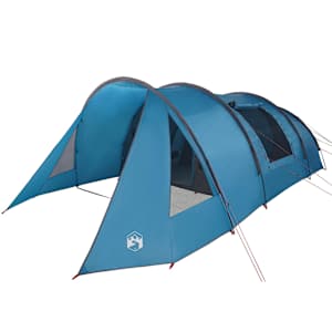 Tunelový stan pro 5 osob Modrý a šedý 805 x 405 x 211 cm - obrázek 2
