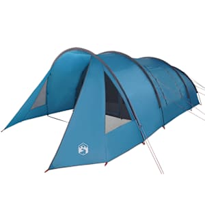 Tunelový stan pro 5 osob Modrý a šedý 805 x 405 x 211 cm - obrázek 4