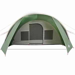 Tunelový stan pro 6 osob Zelená a bílá 778 x 356 x 210 cm - obrázek 6