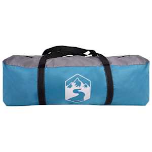 Tunelový stan pro 6 osob Modrý a šedý 778 x 356 x 210 cm - obrázek 11