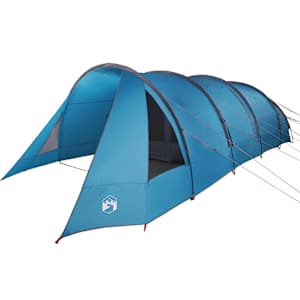 Tunelový stan pro 6 osob Modrý a šedý 778 x 356 x 210 cm - obrázek 4