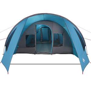 Tunelový stan pro 6 osob Modrý a šedý 778 x 356 x 210 cm - obrázek 5