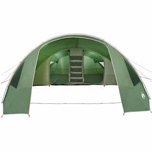 Tunelový stan pro 6 osob Zelená a bílá 700 x 590 x 215 cm - obrázek 5