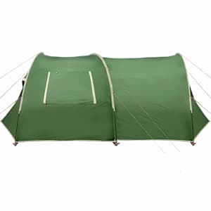 Tunelový stan pro 6 osob Zelená a bílá 700 x 590 x 215 cm - obrázek 7