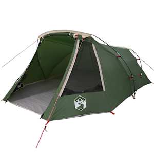 Stan pro 3 osoby se střechou Zelená a bílá 328 x 228 x 115 cm - obrázek 2