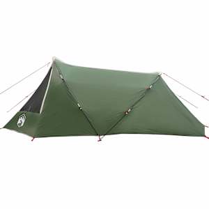 Stan pro 3 osoby se střechou Zelená a bílá 328 x 228 x 115 cm - obrázek 7