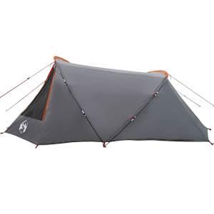 Stan pro 3 osoby se střechou Šedá a oranžová 328 x 228 x 115 cm - obrázek 7