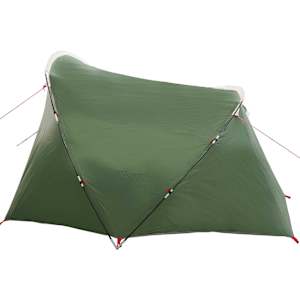 Trojplášťový stan pro 4 osoby Zelená a bílá 318 x 275 x 140 cm - obrázek 7