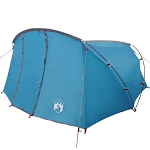 Trojplášťový stan pro 4 osoby Modrý a šedý 318 x 275 x 140 cm - obrázek 4