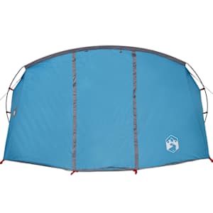 Trojplášťový stan pro 4 osoby Modrý a šedý 318 x 275 x 140 cm - obrázek 6