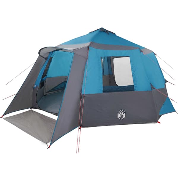 vidaXL Kabiintelt 12-inimesega Sinine ja Hall 500 x 500 x 294 cm